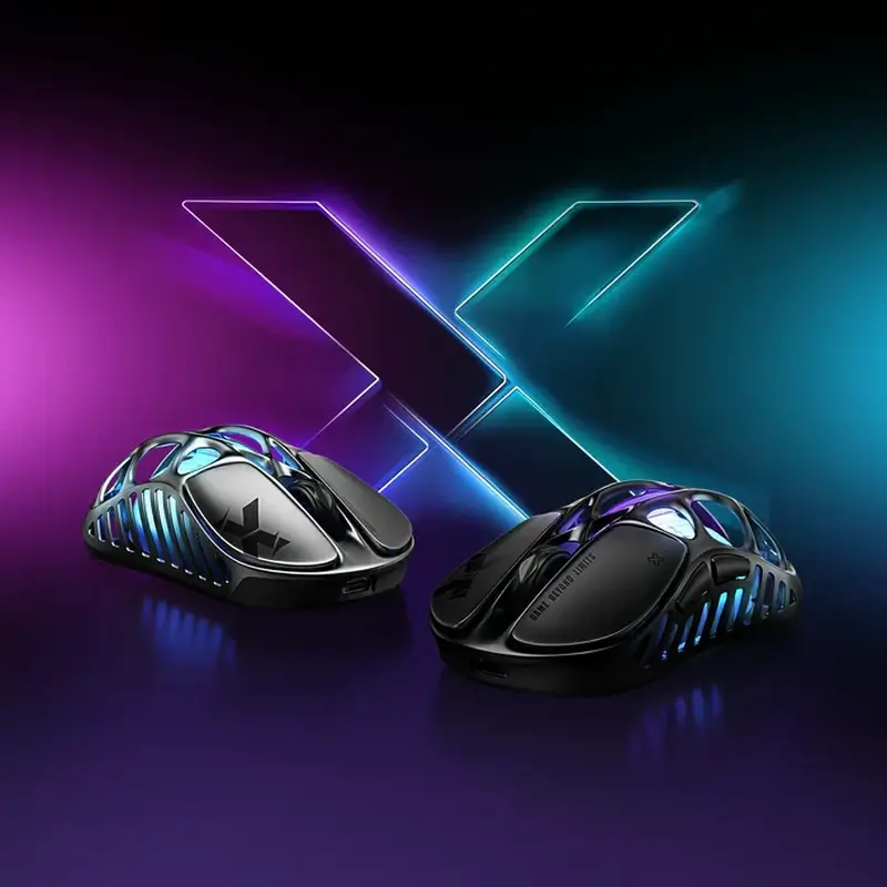 GravaStar Mercury X Wireless Gaming Mouse - 49g, 1000Hz polling rate, Tri-Mode, RGB Lighting 9 GravaStar Mercury X Wireless Gaming Mouse - 49g, 1000Hz polling rate, Tri-Mode, RGB Lighting - Ảnh 9