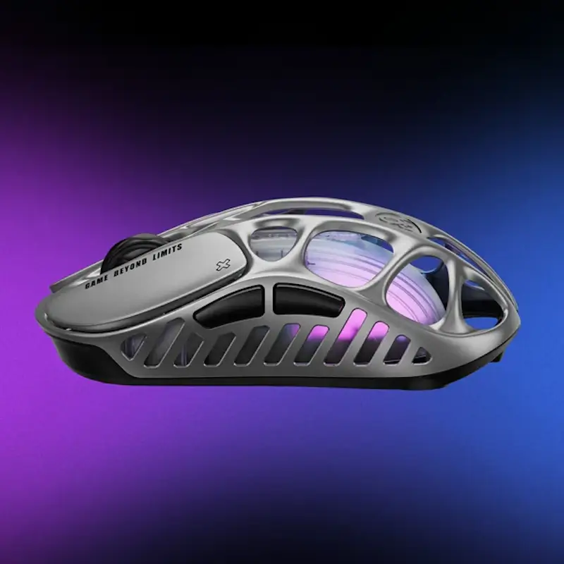 GravaStar Mercury X Wireless Gaming Mouse - 49g, 1000Hz polling rate, Tri-Mode, RGB Lighting 16 GravaStar Mercury X Wireless Gaming Mouse - 49g, 1000Hz polling rate, Tri-Mode, RGB Lighting - Ảnh 16