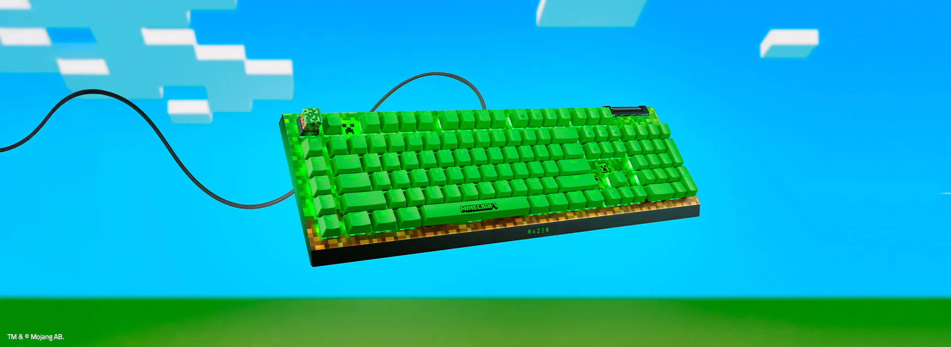 razer minecraft blackwidow v4 x desktop