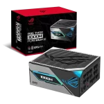 ASUS ROG Thor 1000W Platinum III Gaming PSU (ROG-THOR-1000P3-GAMING) - 1000W, ATX 3.1 compatible, magnetic OLED display, 80 Plus Platinum