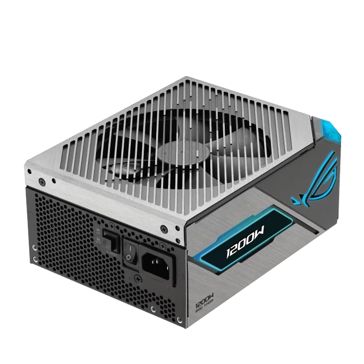 ASUS ROG Thor 1200W Platinum III Gaming PSU (ROG-THOR-1200P3-GAMING) - 1200W, ATX 3.1 compatible, magnetic OLED display, 80 Plus Platinum 6 ASUS ROG Thor 1200W Platinum III Gaming PSU (ROG-THOR-1200P3-GAMING) - 1200W, ATX 3.1 compatible, magnetic OLED display, 80 Plus Platinum - Ảnh 6