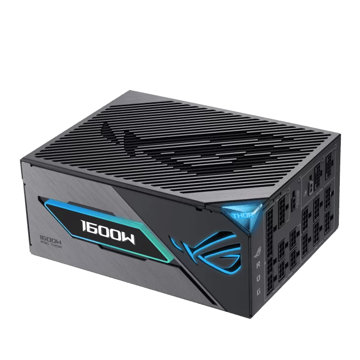 ASUS ROG Thor 1600W Platinum III Gaming PSU (ROG-THOR-1600T3-GAMING) - 1600W, ATX 3.1 compatible, magnetic OLED display, 80 Plus Titanium 8 ASUS ROG Thor 1600W Platinum III Gaming PSU (ROG-THOR-1600T3-GAMING) - 1600W, ATX 3.1 compatible, magnetic OLED display, 80 Plus Titanium - Ảnh 8