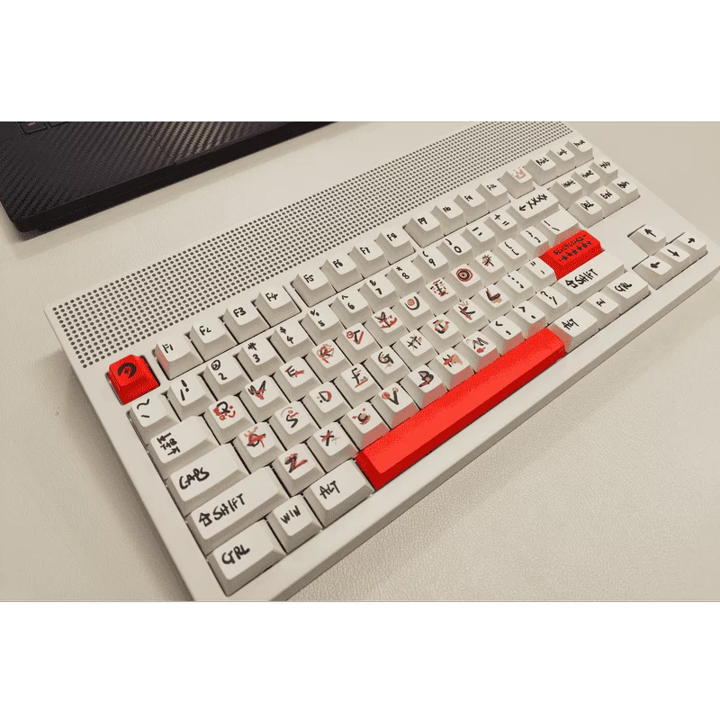 ANGRY MIAO AM Neon 80 Space Silver Base Kit Keyboard - 80%, Leaf Spring Mounting, DIY 389 LEDs 4 ANGRY MIAO AM Neon 80 Space Silver Base Kit Keyboard - 80%, Leaf Spring Mounting, DIY 389 LEDs - Ảnh 4