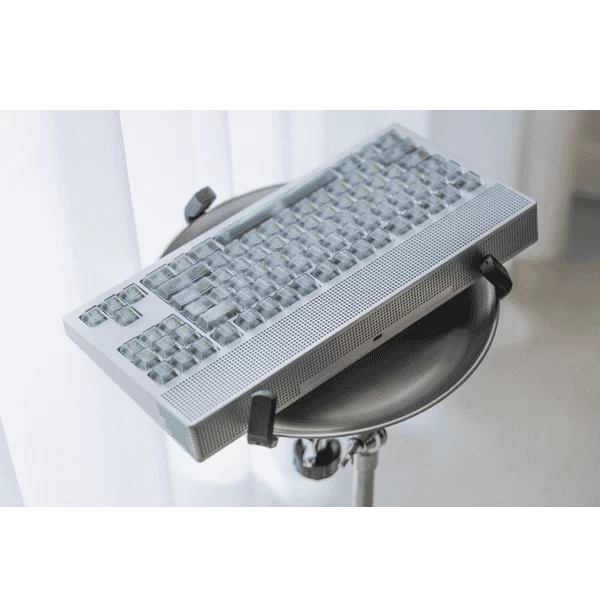 ANGRY MIAO AM Neon 80 Space Silver Base Kit Keyboard - 80%, Leaf Spring Mounting, DIY 389 LEDs 3 ANGRY MIAO AM Neon 80 Space Silver Base Kit Keyboard - 80%, Leaf Spring Mounting, DIY 389 LEDs - Ảnh 3