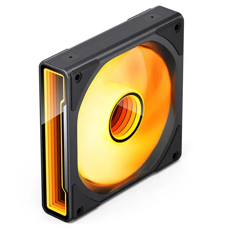 JONSBO ZK-120BR Black Reverse Blade Fan Case - 3in1, 3x120mm 5V/3Pin ARGB Wire-free, PWM 6 JONSBO ZK-120BR Black Reverse Blade Fan Case - 3in1, 3x120mm 5V/3Pin ARGB Wire-free, PWM - Ảnh 6