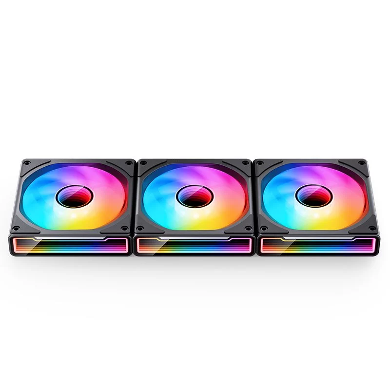 JONSBO TF2-360SC (BI) Black AIO Liquid Cooling - 2.1 inches IPS LCD Screen, 360mm radiator, 3x120mm ARGB Fans 5 JONSBO TF2-360SC (BI) Black AIO Liquid Cooling - 2.1 inches IPS LCD Screen, 360mm radiator, 3x120mm ARGB Fans - Ảnh 5