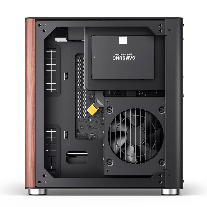 JONSBO TK-0 Separated Cabinet ITX Case Mini Tower Case - 270° Dual-Curved Glass 9 JONSBO TK-0 Separated Cabinet ITX Case Mini Tower Case - 270° Dual-Curved Glass - Ảnh 9