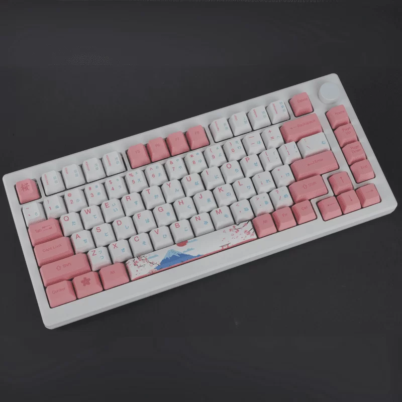AKKO MOD007B-HE PC Tokyo Sakura Pink Magnetic Switch Keyboard - Hotswap, RGB, USB Type C - Rapid Trigger 7 AKKO MOD007B-HE PC Tokyo Sakura Pink Magnetic Switch Keyboard - Hotswap, RGB, USB Type C - Rapid Trigger - Ảnh 7