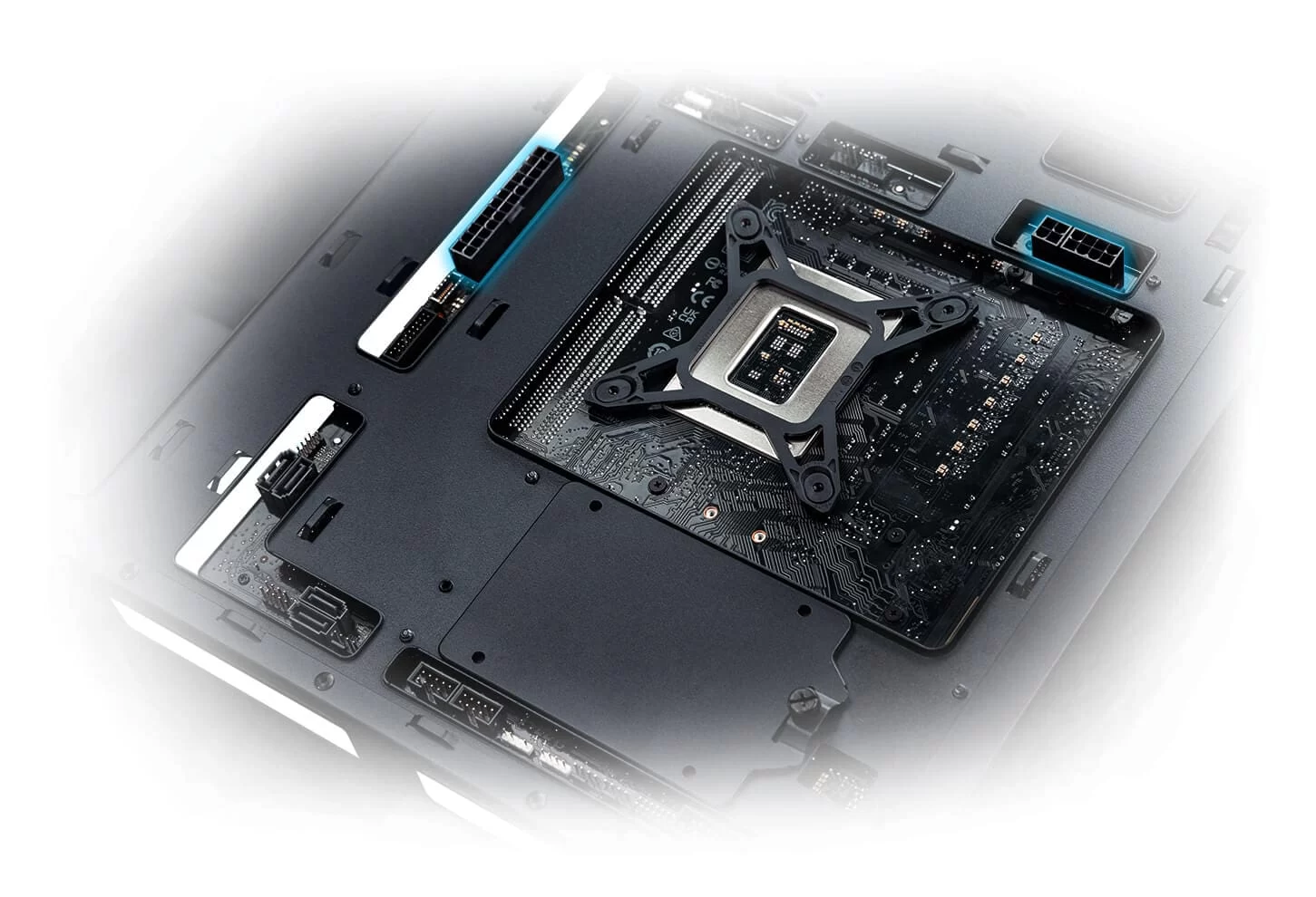 ASUS A31 connectors highlight