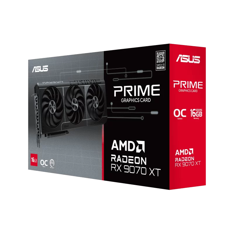 ASUS Prime Radeon RX 9070XT OC Edition 16GB GDDR6 Graphics Card 12 ASUS Prime Radeon RX 9070XT OC Edition 16GB GDDR6 Graphics Card - Ảnh 12
