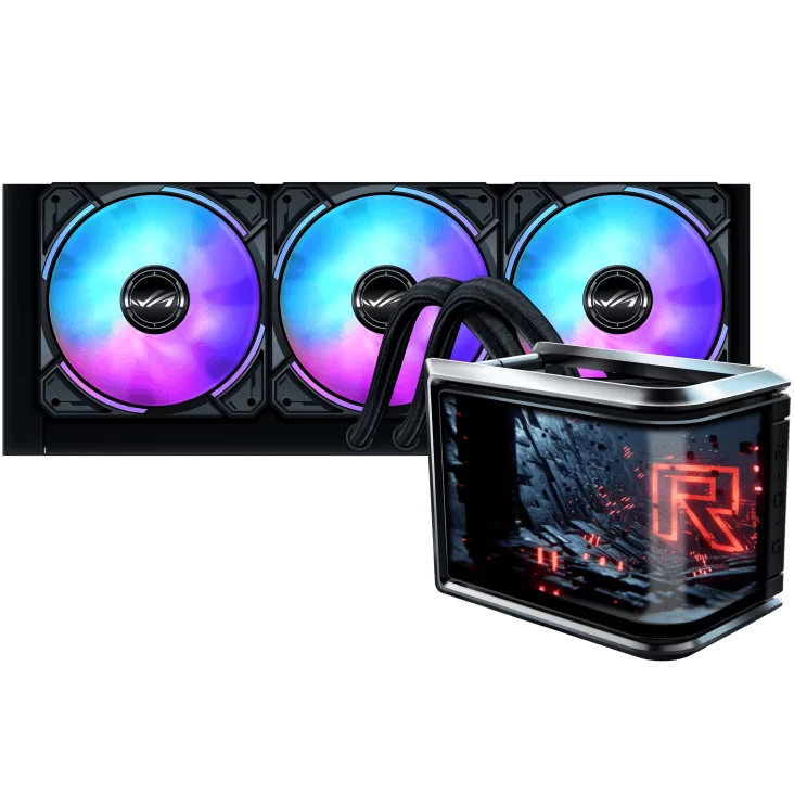 ASUS ROG Ryuo IV SLC 360 ARGB AIO Liquid CPU Cooler 1 ASUS ROG Ryuo IV SLC 360 ARGB AIO Liquid CPU Cooler