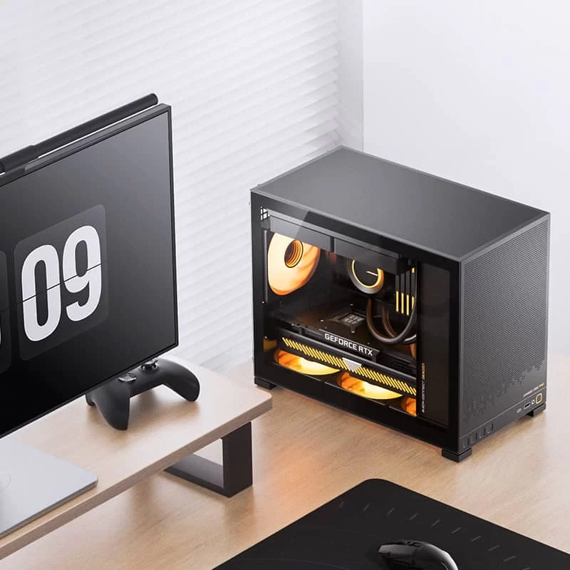 Jonsbo D32 STD Black M-ATX Case 5 Jonsbo D32 STD Black M-ATX Case - Ảnh 5