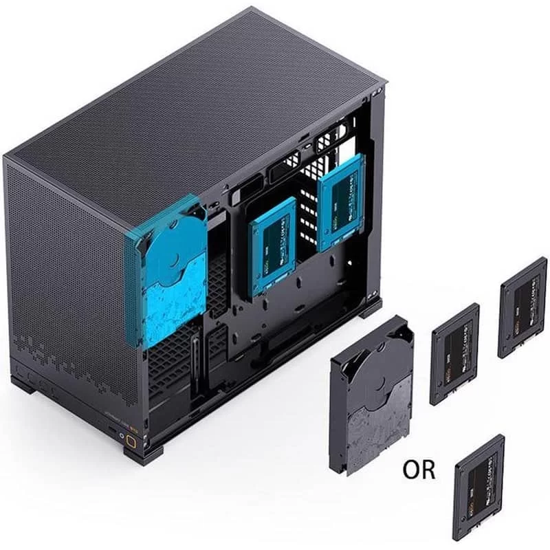 Jonsbo D32 STD Black M-ATX Case 11 Jonsbo D32 STD Black M-ATX Case - Ảnh 11