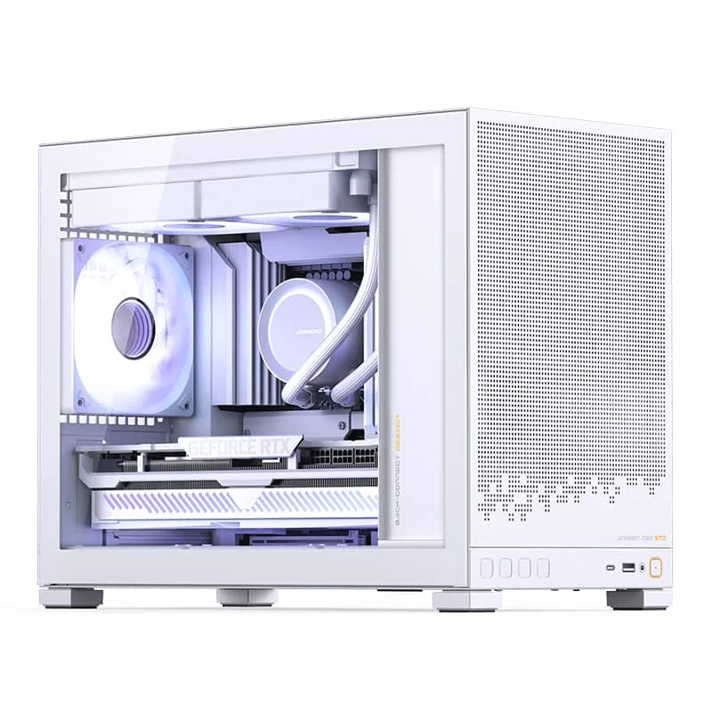 Jonsbo D32 STD White M-ATX Case 3 Jonsbo D32 STD White M-ATX Case - Ảnh 3