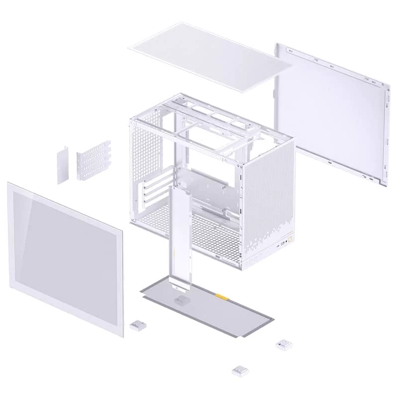 Jonsbo D32 STD White M-ATX Case 11 Jonsbo D32 STD White M-ATX Case - Ảnh 11