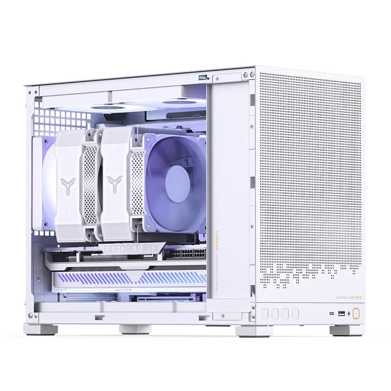 Jonsbo D32 STD White M-ATX Case 4 Jonsbo D32 STD White M-ATX Case - Ảnh 4