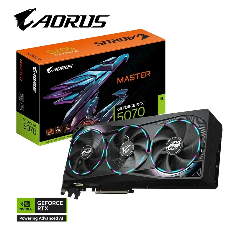 Gigabyte AORUS GeForce RTX 5070 MASTER 12G pic 11