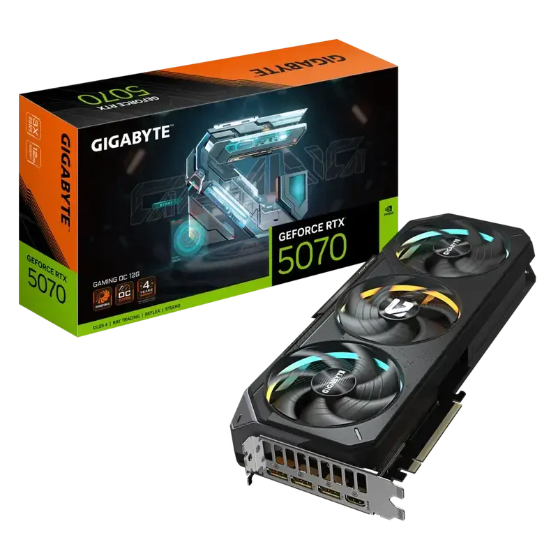 GIGABYTE GeForce RTX 5070 GAMING OC 12G Graphics Card 1 GIGABYTE GeForce RTX 5070 GAMING OC 12G Graphics Card