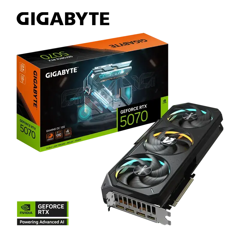 Gigabyte GeForce RTX™ 5070 GAMING OC 12G pic 10