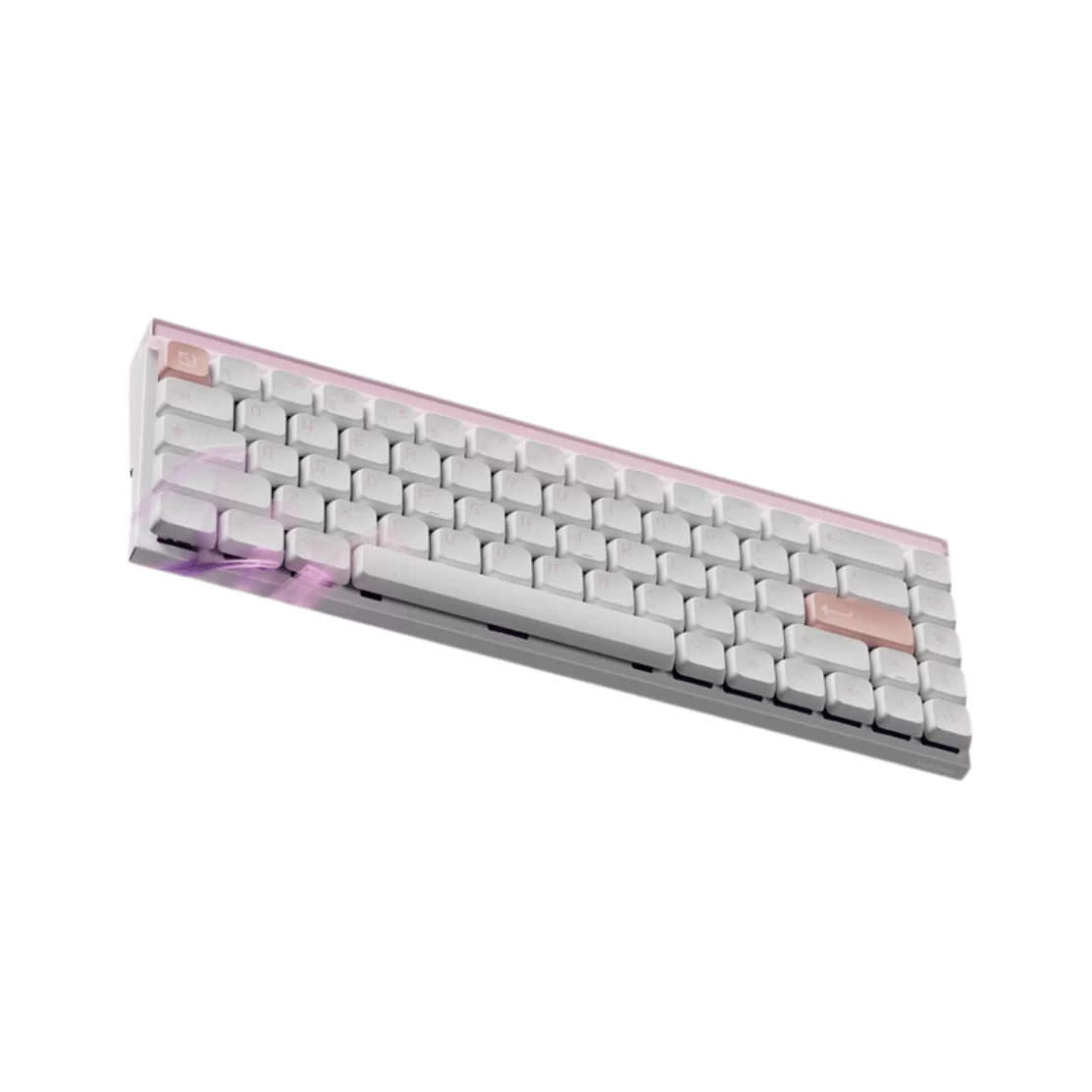 MelGeek MADE68 AIR 8K Pink Keyboard - HE Low-Profile, Rapid Trigger, True 8K Polling Rate, TTC KOM Mini Low-Profile switch 1 MelGeek MADE68 AIR 8K Pink Keyboard - HE Low-Profile, Rapid Trigger, True 8K Polling Rate, TTC KOM Mini Low-Profile switch