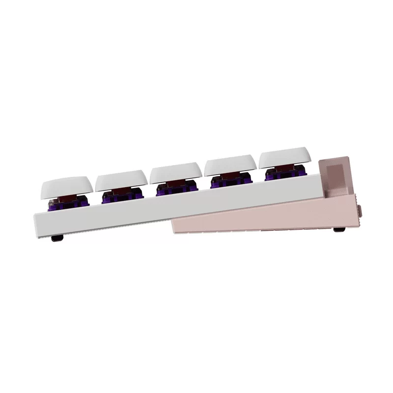 MelGeek MADE68 AIR 8K Pink Keyboard - HE Low-Profile, Rapid Trigger, True 8K Polling Rate, TTC KOM Mini Low-Profile switch 2 MelGeek MADE68 AIR 8K Pink Keyboard - HE Low-Profile, Rapid Trigger, True 8K Polling Rate, TTC KOM Mini Low-Profile switch - Ảnh 2