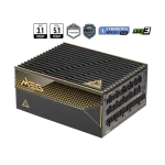 MSI MEG Ai1600T ATX 3.1 PCIE 5.1 PSU - 1600W, 80 plus Titanium, full-modular, Dual 12V-2x6 Cable