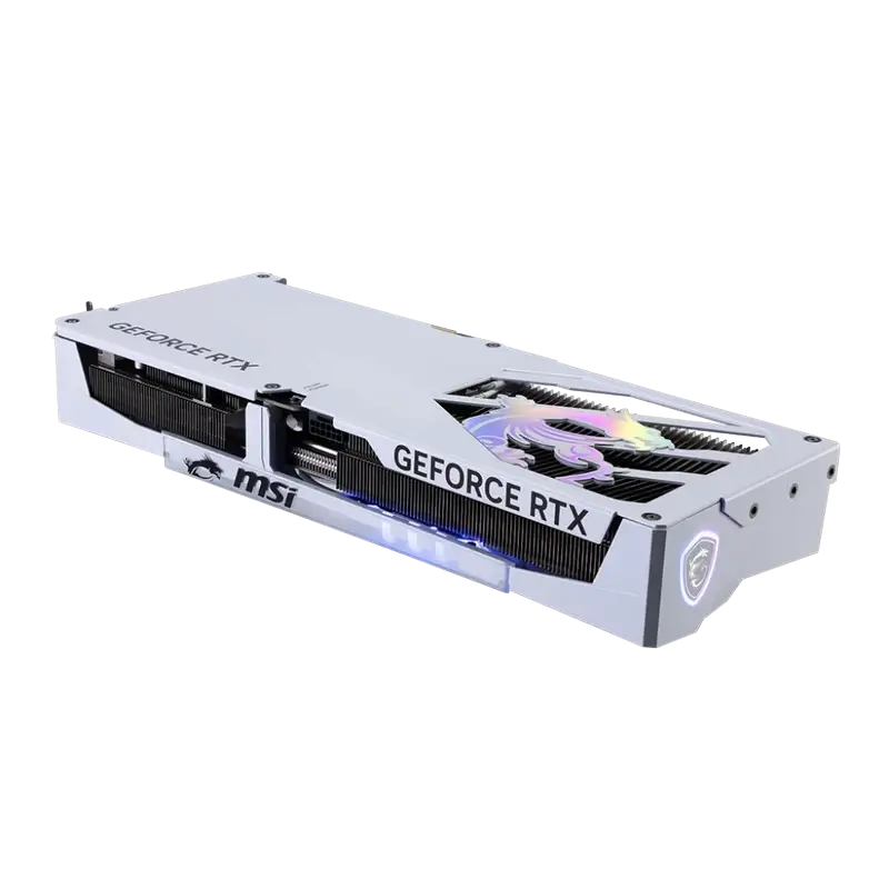 MSI GeForce RTX 5070 12G GAMING TRIO OC WHITE Graphics Card 3 MSI GeForce RTX 5070 12G GAMING TRIO OC WHITE Graphics Card - Ảnh 3