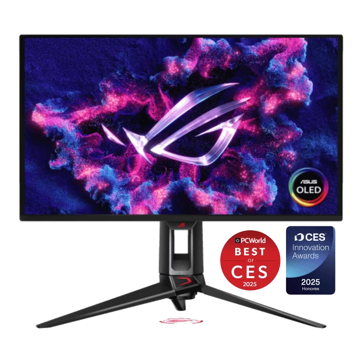 ASUS ROG Swift OLED PG27UCDM Gaming Monitor - 27 inch, 4K UHD (3840 x 2160), QD-OLED panel, 240 Hz, 0.03ms (GTG), G-SYNC Compatible 1 ASUS ROG Swift OLED PG27UCDM Gaming Monitor - 27 inch, 4K UHD (3840 x 2160), QD-OLED panel, 240 Hz, 0.03ms (GTG), G-SYNC Compatible