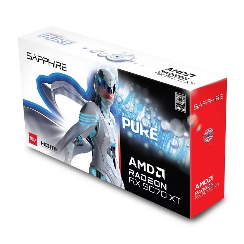 SAPPHIRE PURE AMD Radeon™ RX 9070XT GAMING OC 16GB (11348-02-20G) Graphics Card 7 SAPPHIRE PURE AMD Radeon™ RX 9070XT GAMING OC 16GB (11348-02-20G) Graphics Card - Ảnh 7
