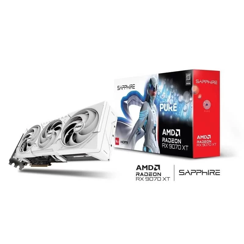 SAPPHIRE PURE AMD Radeon™ RX 9070XT GAMING OC 16GB (11348-02-20G) Graphics Card 8 SAPPHIRE PURE AMD Radeon™ RX 9070XT GAMING OC 16GB (11348-02-20G) Graphics Card - Ảnh 8