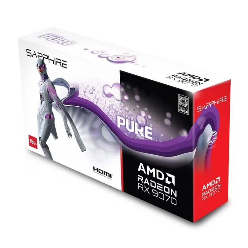 SAPPHIRE PURE AMD Radeon™ RX 9070 GAMING OC 16GB (11349-02-20G) Graphics Card 7 SAPPHIRE PURE AMD Radeon™ RX 9070 GAMING OC 16GB (11349-02-20G) Graphics Card - Ảnh 7