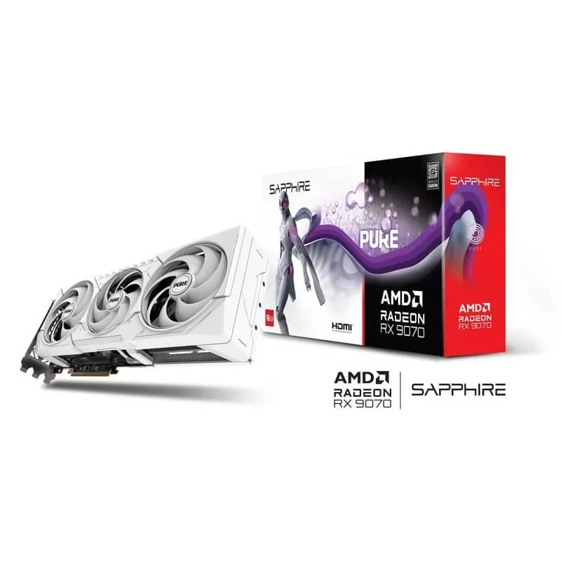 SAPPHIRE PURE AMD Radeon™ RX 9070 GAMING OC 16GB (11349-02-20G) Graphics Card 8 SAPPHIRE PURE AMD Radeon™ RX 9070 GAMING OC 16GB (11349-02-20G) Graphics Card - Ảnh 8