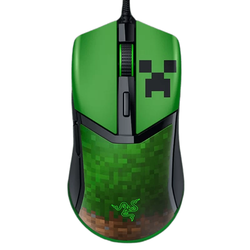 Razer Cobra Minecraft Edition Gaming Mouse - 58g, Razer™ Optical Mouse Switches Gen-3, Chroma Lighting 2 Razer Cobra Minecraft Edition Gaming Mouse - 58g, Razer™ Optical Mouse Switches Gen-3, Chroma Lighting - Ảnh 2