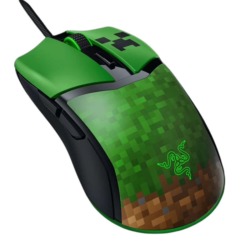 Razer Cobra Minecraft Edition Gaming Mouse - 58g, Razer™ Optical Mouse Switches Gen-3, Chroma Lighting 1 Razer Cobra Minecraft Edition Gaming Mouse - 58g, Razer™ Optical Mouse Switches Gen-3, Chroma Lighting