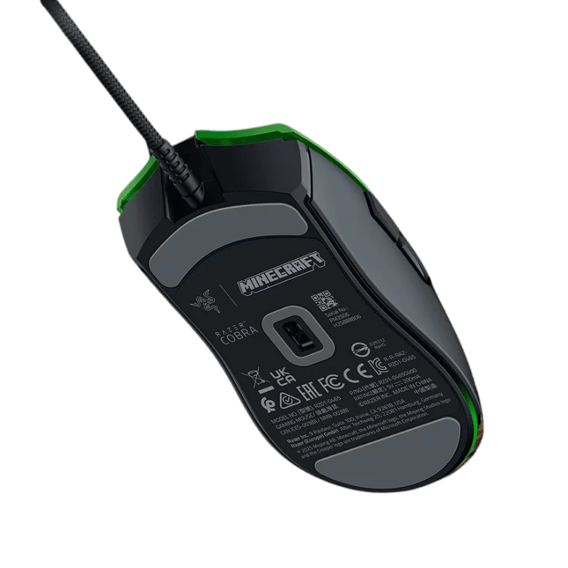 Razer Cobra Minecraft Edition Gaming Mouse - 58g, Razer™ Optical Mouse Switches Gen-3, Chroma Lighting 4 Razer Cobra Minecraft Edition Gaming Mouse - 58g, Razer™ Optical Mouse Switches Gen-3, Chroma Lighting - Ảnh 4