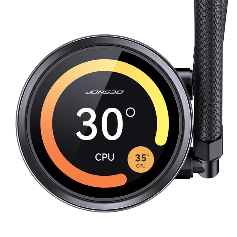 JONSBO TF2-360SC (BI) Black AIO Liquid Cooling - 2.1 inches IPS LCD Screen, 360mm radiator, 3x120mm ARGB Fans 19 JONSBO TF2-360SC (BI) Black AIO Liquid Cooling - 2.1 inches IPS LCD Screen, 360mm radiator, 3x120mm ARGB Fans - Ảnh 19