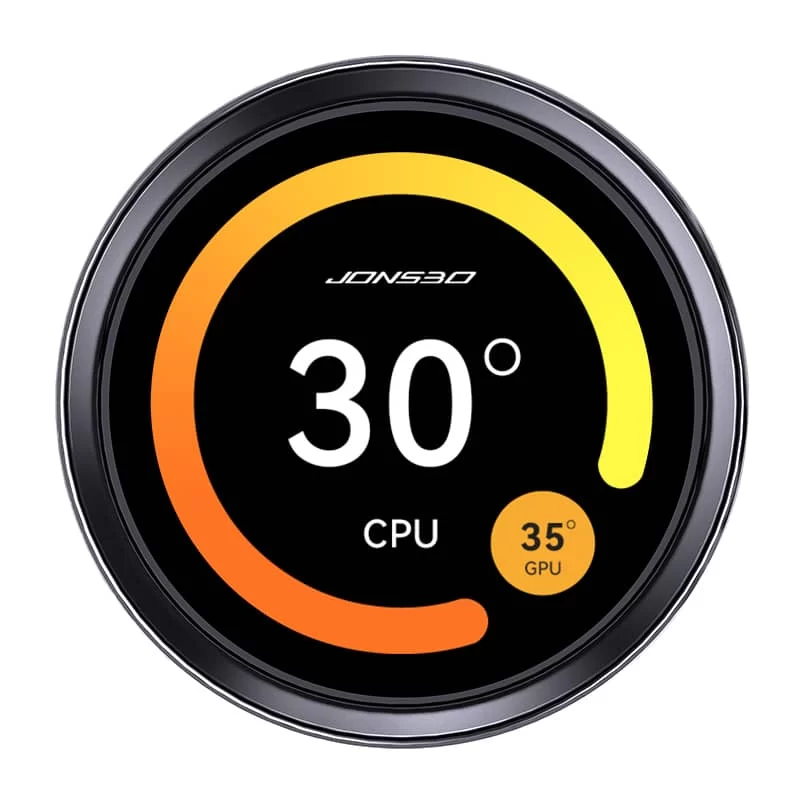 JONSBO TF2-360SC (BI) Black AIO Liquid Cooling - 2.1 inches IPS LCD Screen, 360mm radiator, 3x120mm ARGB Fans 9 JONSBO TF2-360SC (BI) Black AIO Liquid Cooling - 2.1 inches IPS LCD Screen, 360mm radiator, 3x120mm ARGB Fans - Ảnh 9