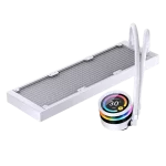 JONSBO TF2-360SC (WN) White AIO Liquid Cooling - 2.1 inches IPS LCD Screen, 360mm radiator