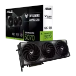 ASUS TUF Gaming GeForce RTX 5070 OC Edition12GB GDDR7 (TUF-RTX5070-O12G-GAMING) Graphics Card