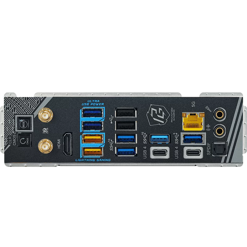 Asrock Phantom Gaming X870E Nova WiFi Mainboard 9 Asrock Phantom Gaming X870E Nova WiFi Mainboard - Ảnh 9
