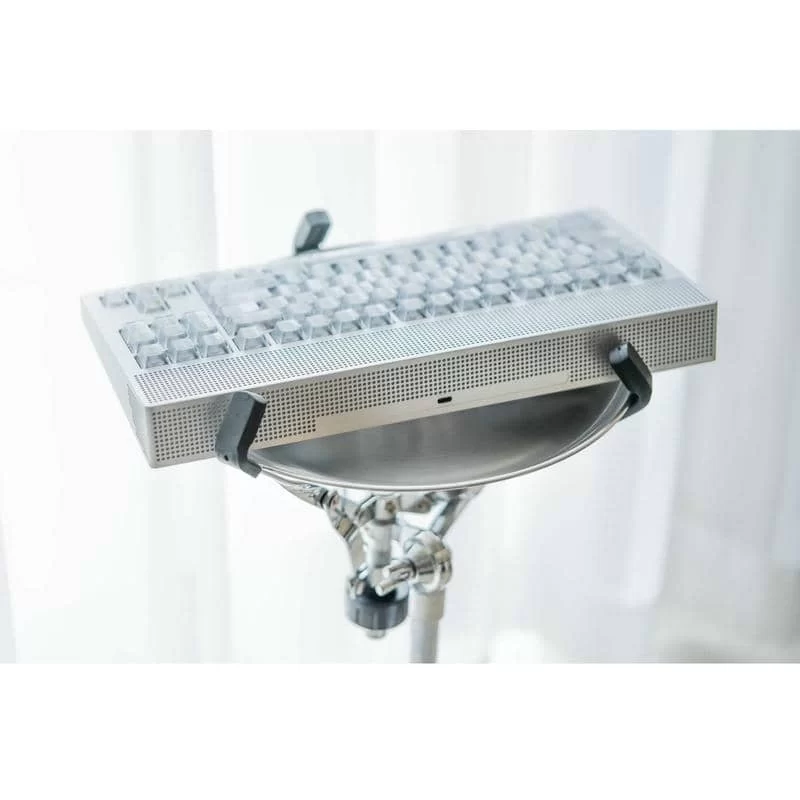 ANGRY MIAO AM Neon 80 Space Silver Base Kit Keyboard - 80%, Leaf Spring Mounting, DIY 389 LEDs 7 ANGRY MIAO AM Neon 80 Space Silver Base Kit Keyboard - 80%, Leaf Spring Mounting, DIY 389 LEDs - Ảnh 7