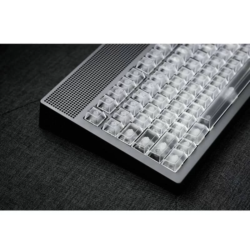 ANGRY MIAO AM Neon 80 Space Silver Base Kit Keyboard - 80%, Leaf Spring Mounting, DIY 389 LEDs 12 ANGRY MIAO AM Neon 80 Space Silver Base Kit Keyboard - 80%, Leaf Spring Mounting, DIY 389 LEDs - Ảnh 12