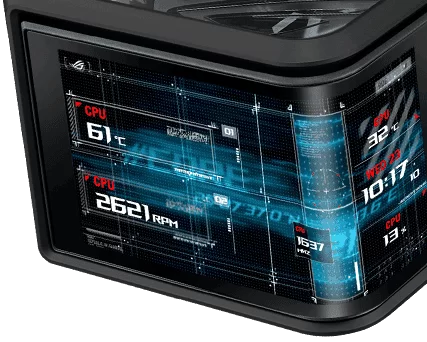 curved display