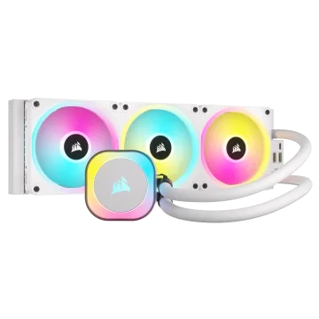 iCUE LINK H150i RGB WHITE 01