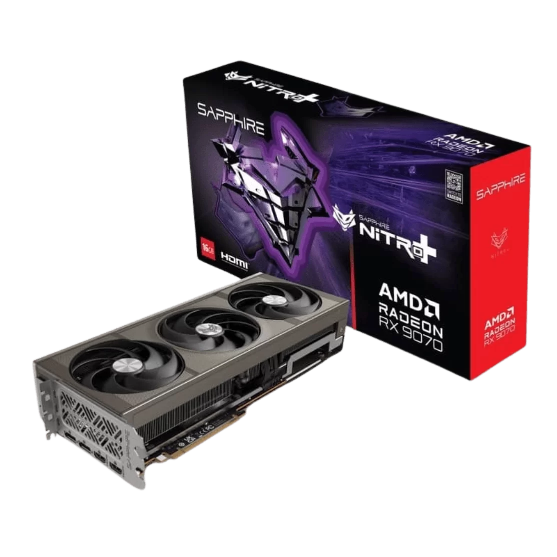 SAPPHIRE NITRO+ AMD Radeon™ RX 9070 GAMING OC 16GB (11349-01-20G) Graphics Card 1 SAPPHIRE NITRO+ AMD Radeon™ RX 9070 GAMING OC 16GB (11349-01-20G) Graphics Card