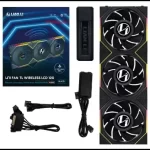 Lian Li UNI FAN TL120 LCD Wireless Reverse Blade Triple Black Fan (12RTLLCD1W3B) - 3x 120mm fans, 2.4 GHz Wireless Signal for RGB & Fan Control 8 12RTLLCD1W3B