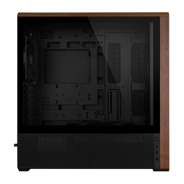 Lian Li LANCOOL 217 Black Case - 170mm ARGB front fans, wood panels, USB Type-C Port, Tempered Glass Side Panel 6 Lian Li LANCOOL 217 Black Case - 170mm ARGB front fans, wood panels, USB Type-C Port, Tempered Glass Side Panel - Ảnh 6