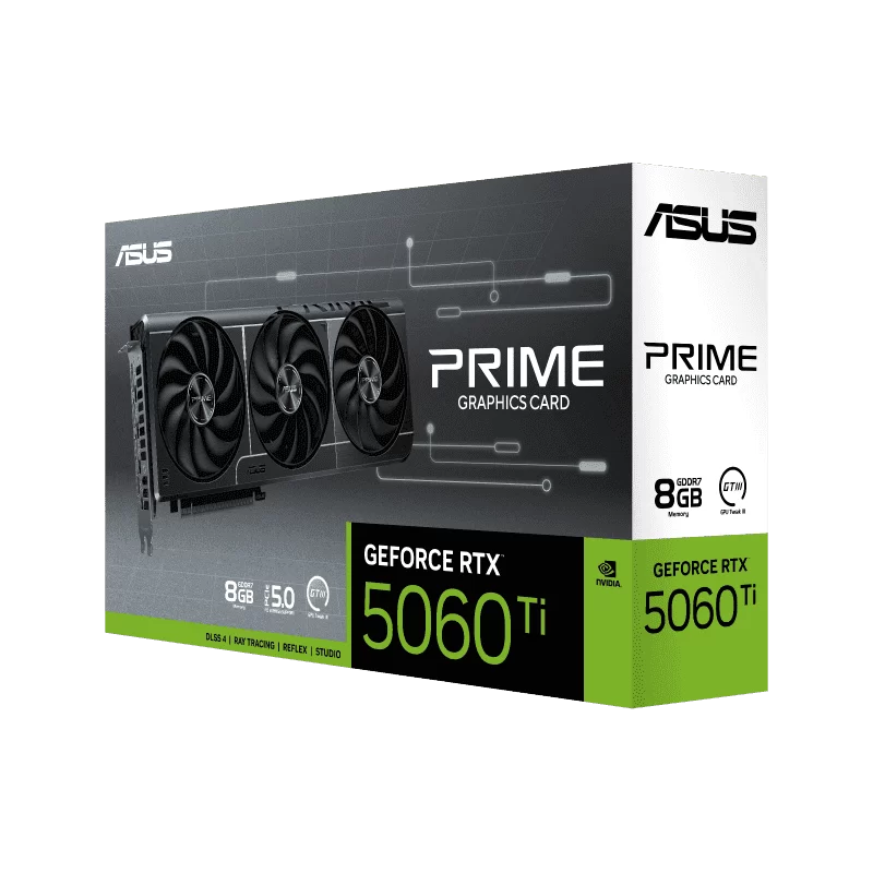 ASUS PRIME GeForce RTX 5060Ti 8GB GDDR7 (PRIME-RTX5060TI-8G) Graphics Card 12 ASUS PRIME GeForce RTX 5060Ti 8GB GDDR7 (PRIME-RTX5060TI-8G) Graphics Card - Ảnh 12