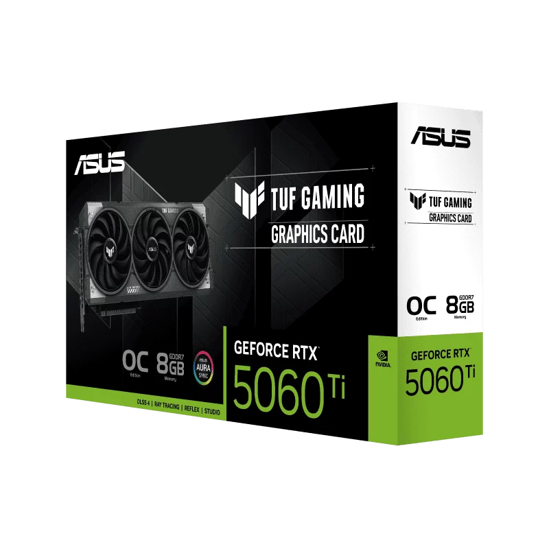 ASUS TUF Gaming GeForce RTX 5060Ti 8GB GDDR7 OC Edition (TUF-RTX5060TI-O8G-GAMING) Graphics Card 12 ASUS TUF Gaming GeForce RTX 5060Ti 8GB GDDR7 OC Edition (TUF-RTX5060TI-O8G-GAMING) Graphics Card - Ảnh 12