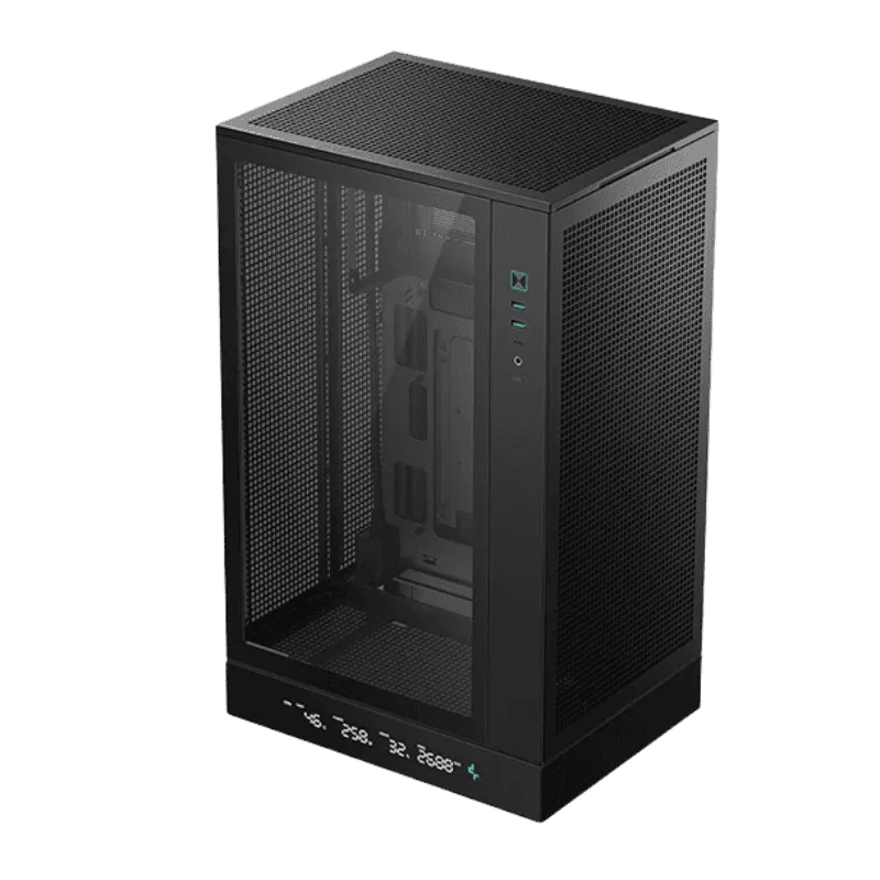 DEEPCOOL CH270 Digital - Black , Vertical M-ATX Case 1 DEEPCOOL CH270 Digital - Black , Vertical M-ATX Case